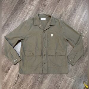 P&Co Men’s Canvas Jacket - size large - olive